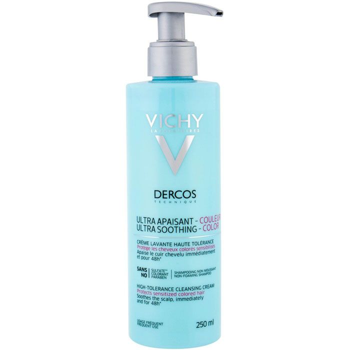 Vichy Dercos Ultra Soothing Cleansing Cream For Colored Hair 250ml
