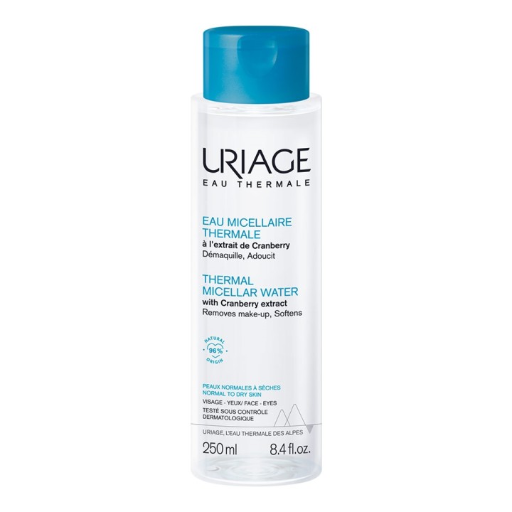 Uriage Eau Thermale - Thermal Micellar Water For Normal To Dry Skin 250ml