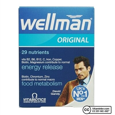 Vitabiotics Wellman 30 Capsules