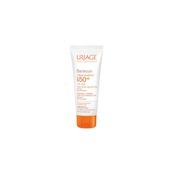 Uriage Bariesun Mineral Creme Spf50+ Sunscreen 100ml