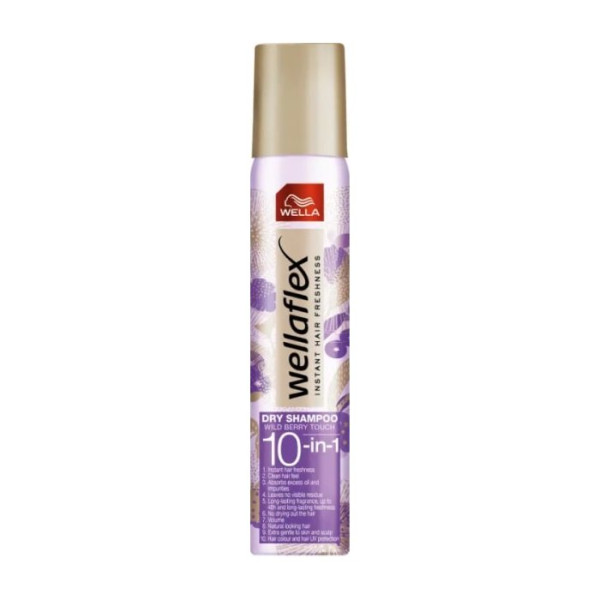 Wella Wellaflex Dry Shampoo Wild Berry Touch, Spray 180ml