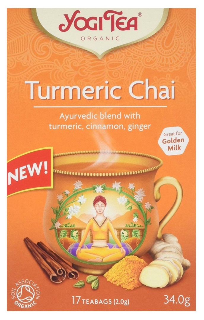 Yogi Turmeric, Teabags, 17