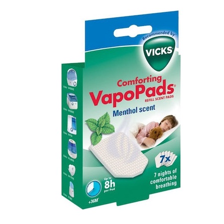 Vicks ComfortingVapopads Menthol Scent 7 Tablets