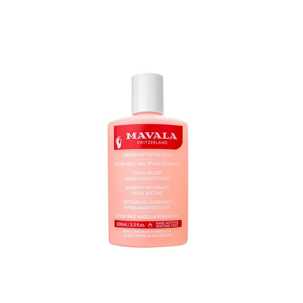 Mavala Pink Extra Mild Nail Polish Remover Ξεβαφτικό Νυχιών, 100Ml