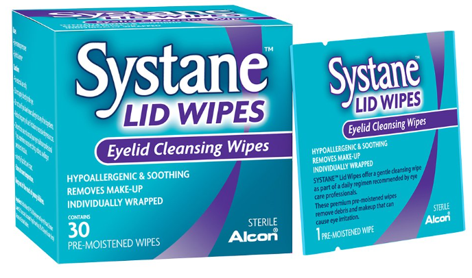 Alcon Systane Salviette Lid Wipes 30Pcs