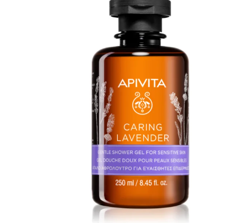 Apivita Caring Lavender Gentle Shower Gel For Sensitive Skins 300ml