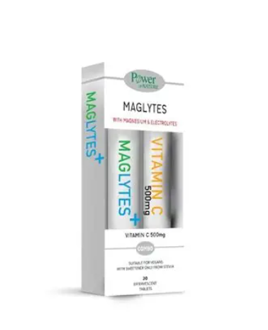 Power Of Nature Maglytes With Magnesium & Electrolytes, 20Eff.Tabs