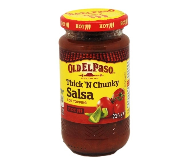 Old El Paso Thick N Chunky Salsa 226G Hot