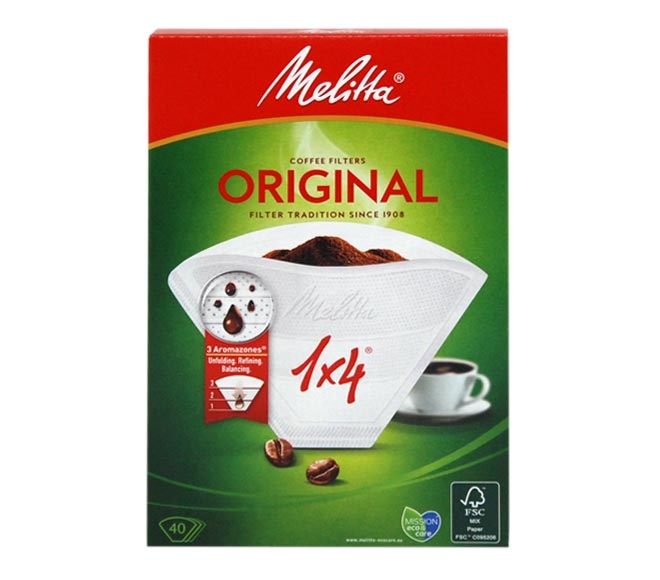 Coffee Filters Melitta 1X4 X40Pcs
