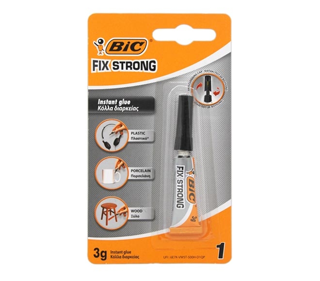 Glue Bic Fix Strong Instant Glue Sticks  3G