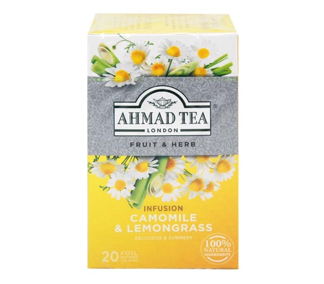 Tea Ahmad Infusion Camomile & Lemongrass (20Pcs) 30G