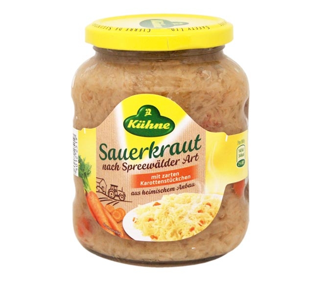 Kuhne Pickled Sauerkraut Spreewald Style 350G