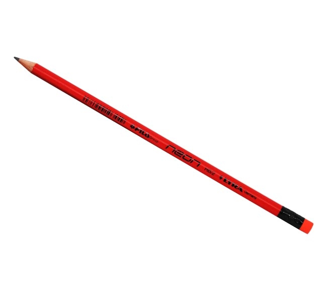 Lyra Writing Pencil Neon Hb/2 Red Colour