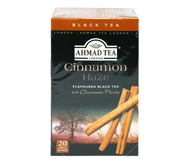 Tea Ahmad Flavoured Black Cinnamon Haze (20Pcs) 40G