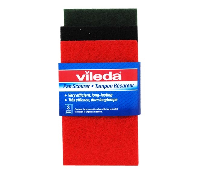 Pads Vileda Pan Scourer 3Pcs