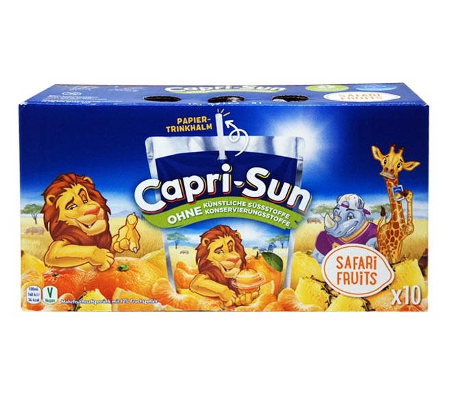 Capri - Sun Juices 10X200ml - Safari Fruit