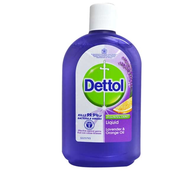 Dettol Disinfectant Liquid Lavender & Orange Oil 500ml