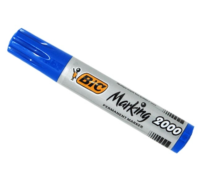 Bic Permanent Marker Blue Ink Colour