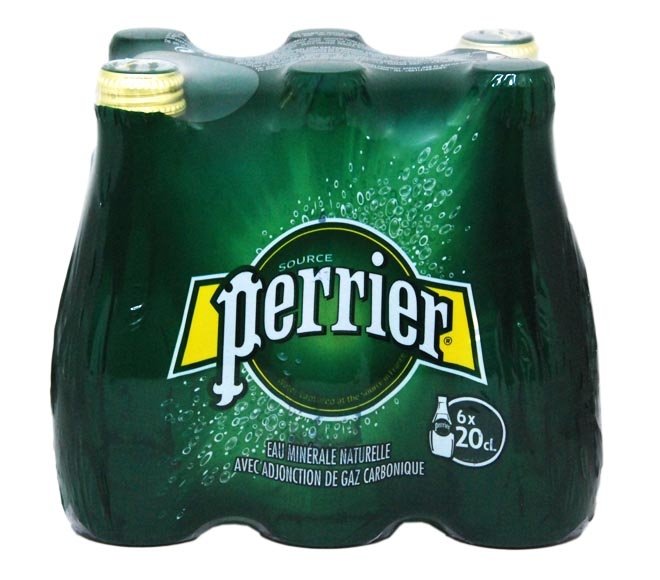 Perrier Sparkling Water 6 X 200ml