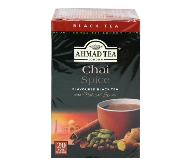 Tea Ahmad Flavoured Black Chai Spice (20Pcs) 40G