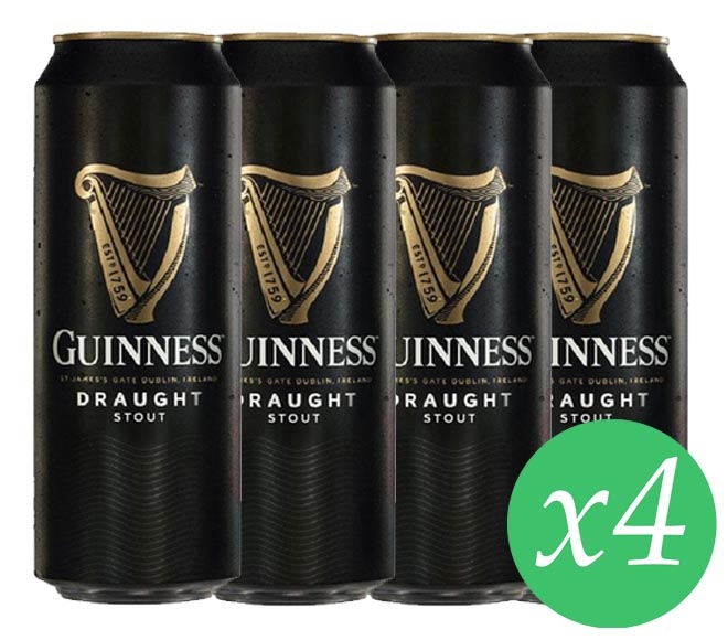 Guinness Draught Beer 4X440ml