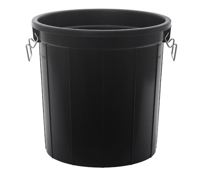 LORDOS black garbage bin 56L