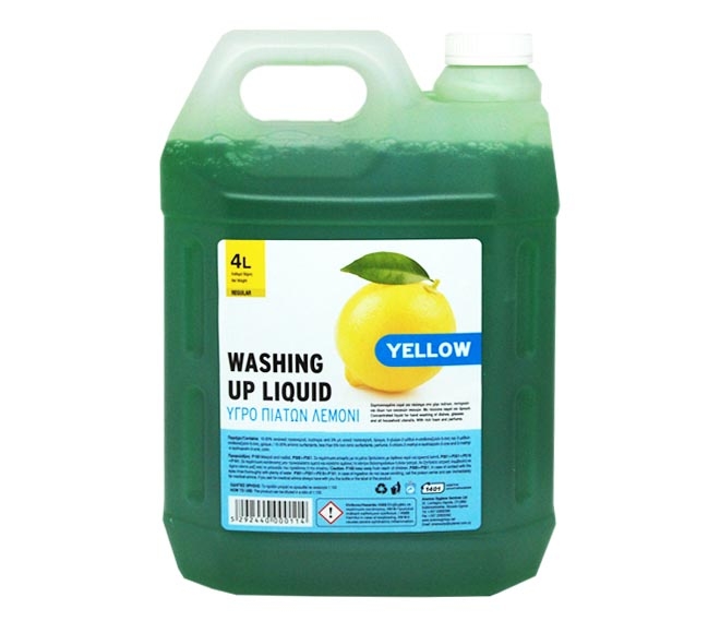 Washing Up Liquid  4L - Lemon