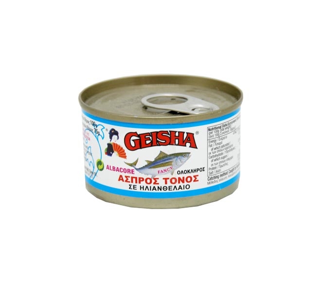 Geisha Albacore White Meat Tuna In Sunflower Oil 100G