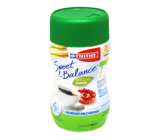Sweetener Yiotis Sweet & Balance With Stevia 80G