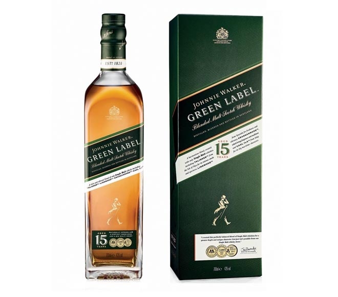 Johnnie Walker Green Label Whiskey 700ml
