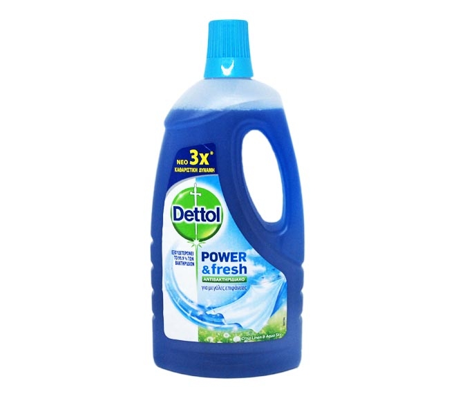 Dettol Power & Fresh Antibacterial 1L - Crisp Linen & Aqua Sky