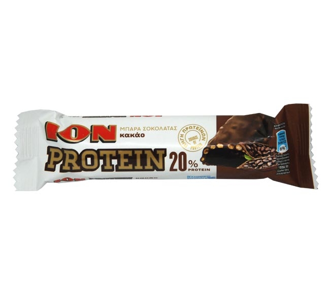 Ion Bar Chocolate Cocoa 50G Protein 20%