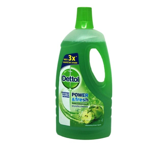 Dettol Power & Fresh Antibacterial 1L - Refreshing Green Apple