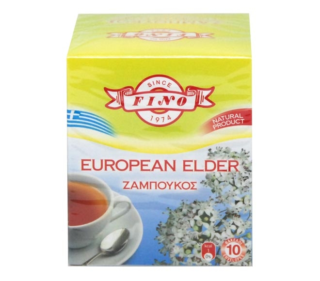 Tea Fino European Elder - Sambucus (10Pcs) 10G