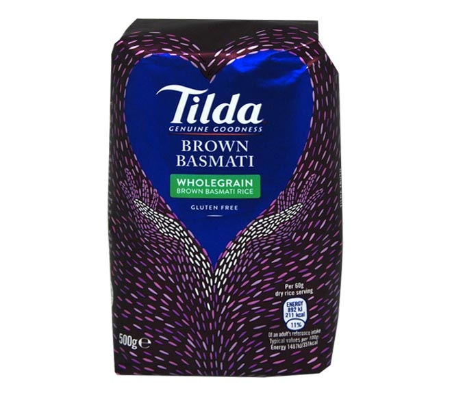Tilda Brown Basmati Rice 500G