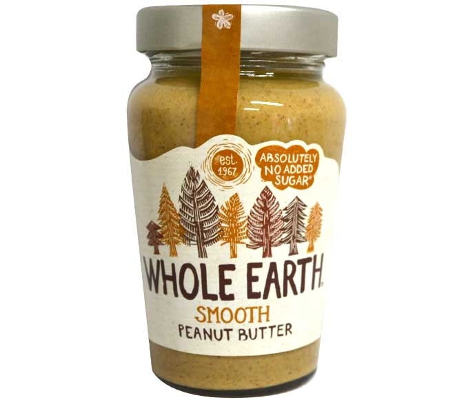 Peanut Butter Whole Earth Smooth 340G