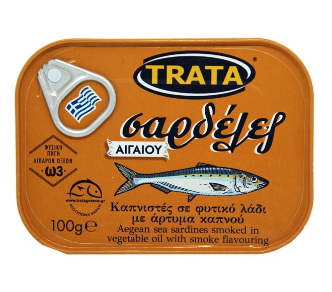 Trata Sardines Smoked In Vegetable Oil 100G