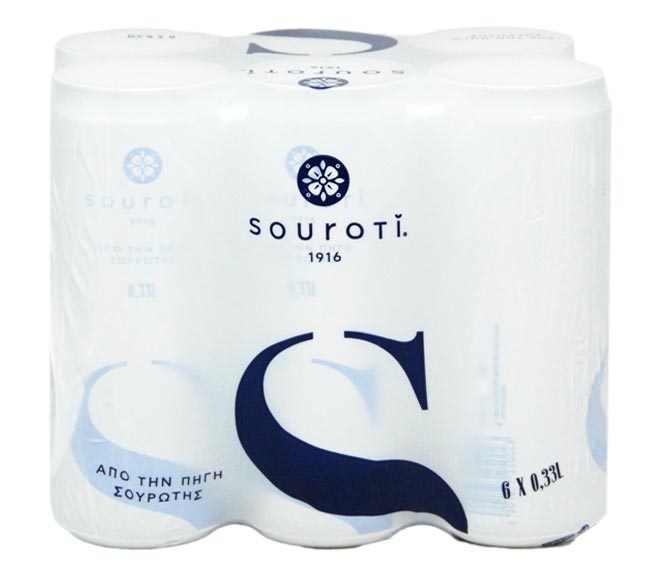 Souroti Sparkling Water 6X330ml