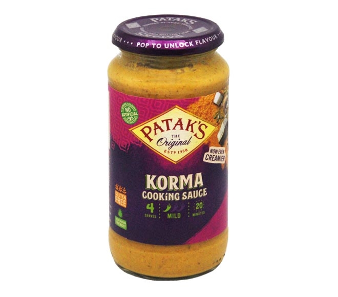 Sauce Pataks 450G - Korma