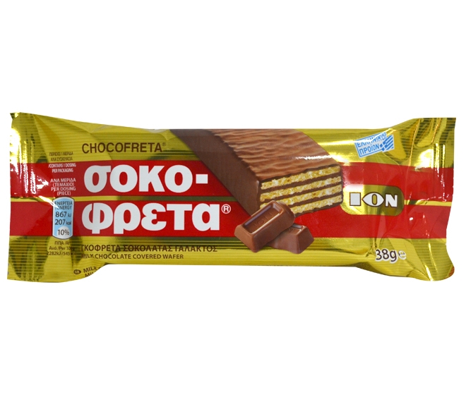 Ion Chocofreta 38G - Milk Chocolate