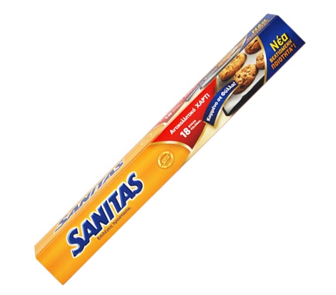 Baking Paper Sanitas 18 Sheets (42cm X 38cm)