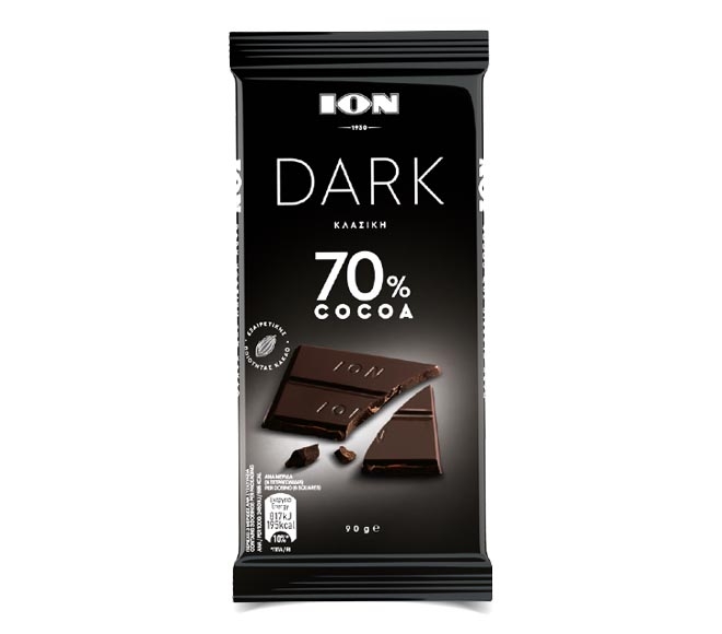 Ion Dark Chocolate 90G - 70% Cocoa