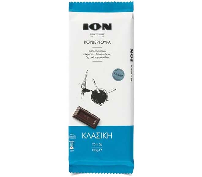 Ion Couverture 125G - Dark Chocolate Classic