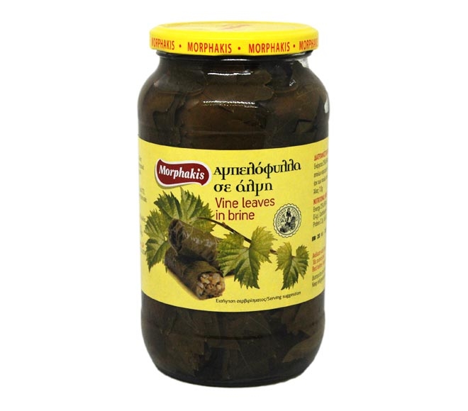 Morphakis Vine Leaves In Brine 1Kg