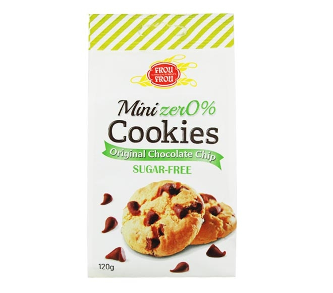 Frou Frou Mini Cookies Zer0% 120G - Chocolate Chip
