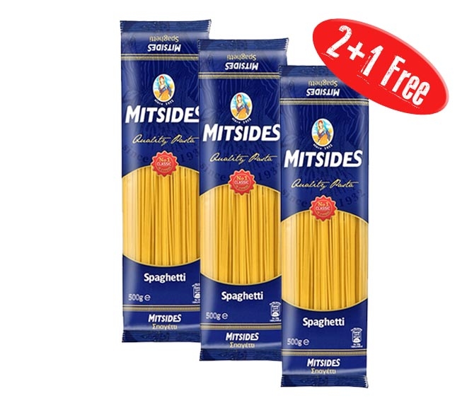 Mitsides Spaghetti 500G (2+1  Free)