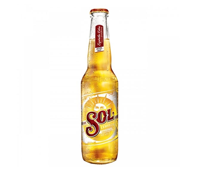 Sol Cerveza Original Beer Bottle 330ml