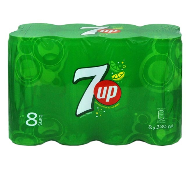 Can 7Up 8X330ml