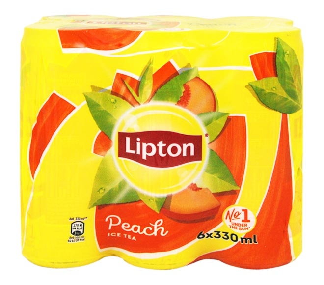 Lipton Ice Tea 6X330ml - Peach