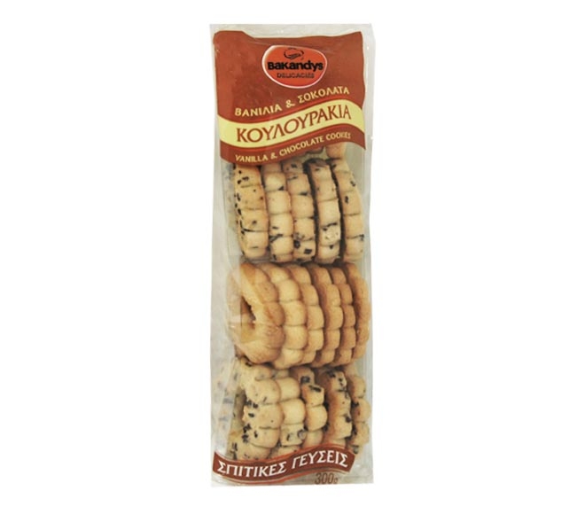 Bakandys Chocolate & Vanilla Cookies 300G